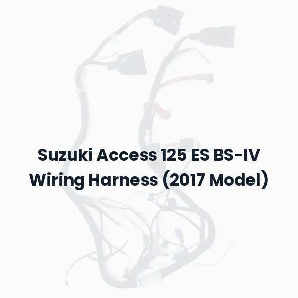 Suzuki Access 125 ES BS-IV Wiring Harness (2017 Model)