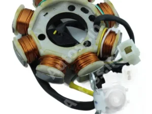 SUZUKI ACCESS MAGNET COIL PLATE ASSEMBLY(8 POLL) 2+1 PIN