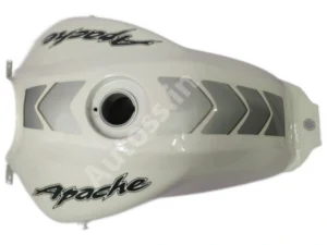 TVS Apache Petrol Tank 160 WHITE