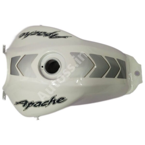 TVS Apache Petrol Tank 160 WHITE