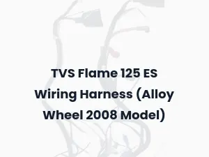 TVS Flame 125 ES Wiring Harness (Alloy Wheel 2008 Model)
