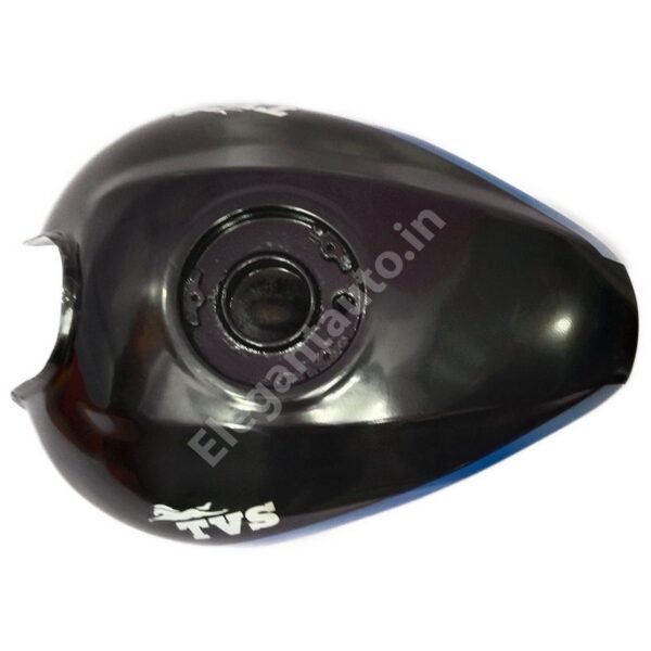 TVS Glx Petrol Tank BLACK and BLUE