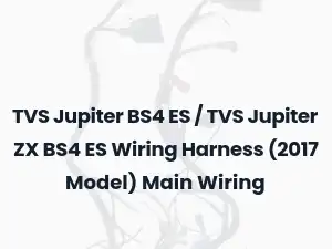 TVS Jupiter BS4 ES / TVS Jupiter ZX BS4 ES Wiring Harness (2017 Model) Main Wiring
