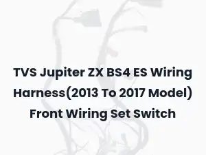 TVS Jupiter ZX BS4 ES Wiring Harness(2013 To 2017 Model) Front Wiring Set Switch