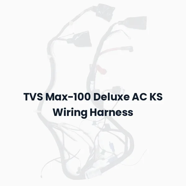 TVS Max-100 Deluxe AC KS Wiring Harness
