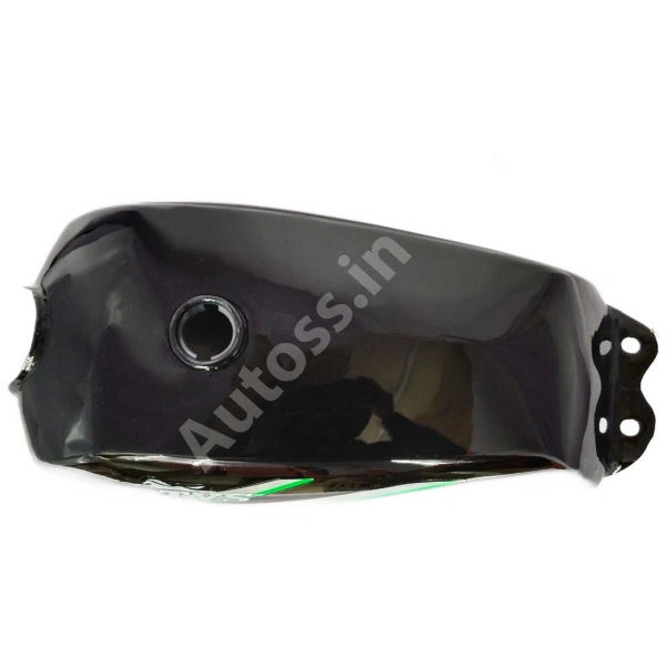 TVS Max 100 Petrol Tank BLACK GREEN