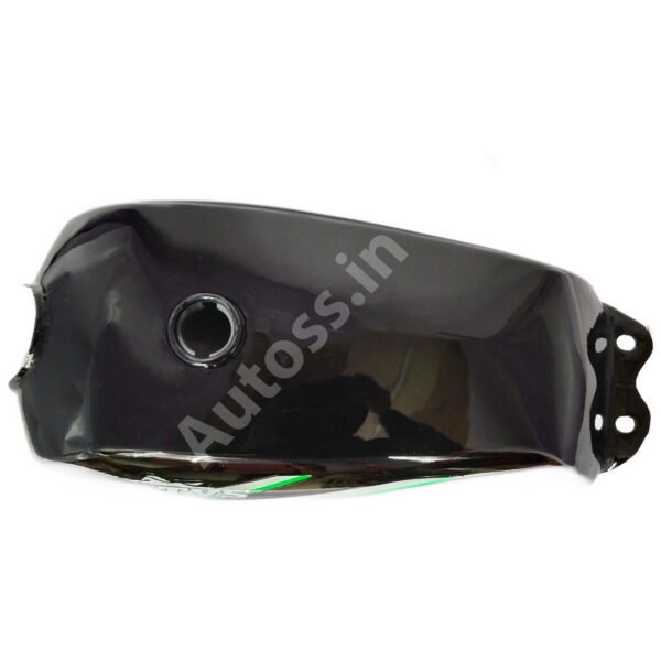 TVS Max 100 Petrol Tank BLACK GREEN