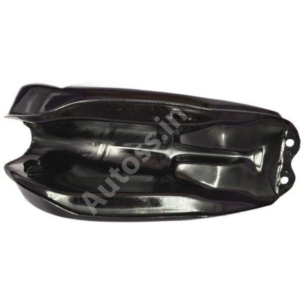 TVS Max 100 Petrol Tank BLACK GREEN