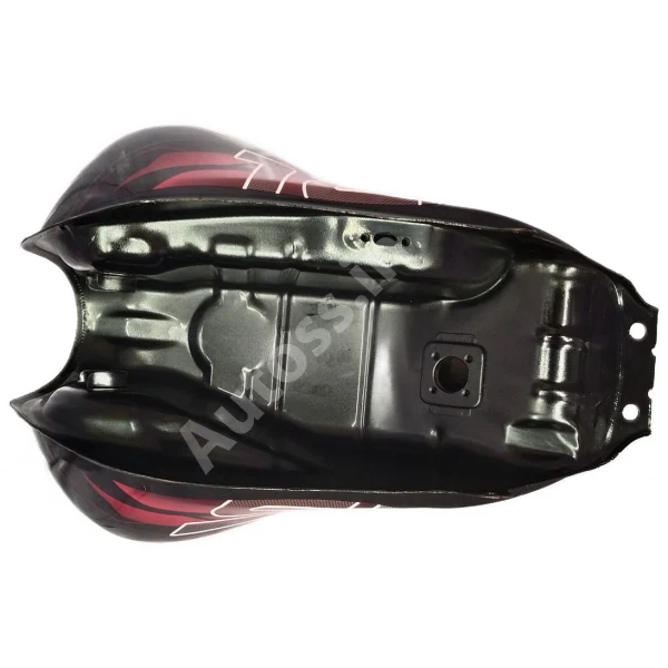 TVS Phoenix 125 Petrol Tank BLACK and RED