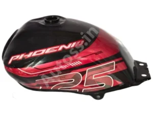 TVS Phoenix Petrol Tank BLACK and RED