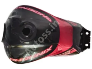 TVS Phoenix Petrol Tank BLACK and RED