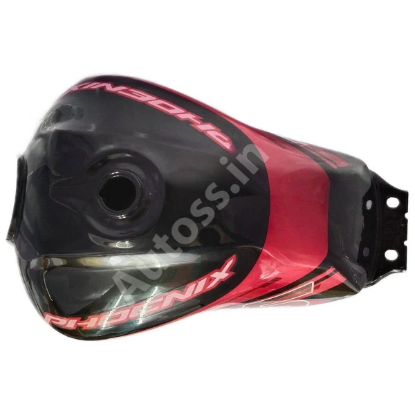 TVS Phoenix Petrol Tank BLACK and RED