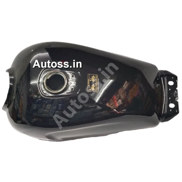 TVS RADION BS4 Petrol Tank BLACK.SILVER