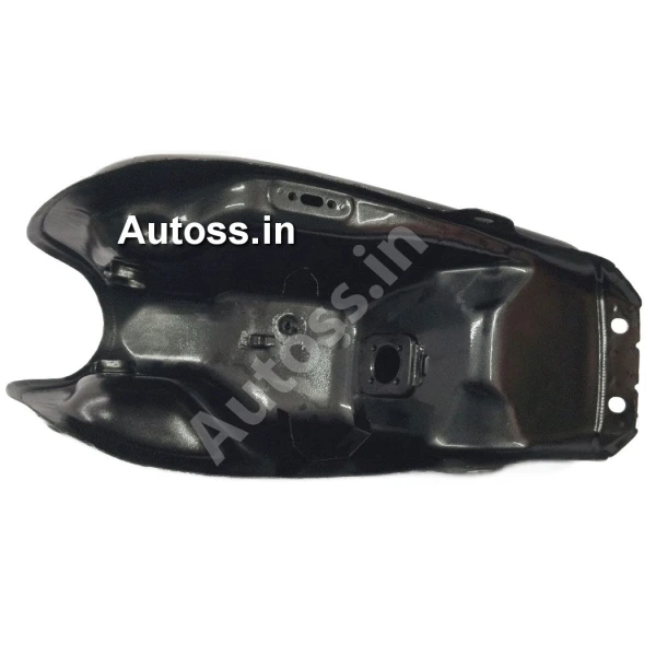 TVS RADION BS4 Petrol Tank BLACK.SILVER