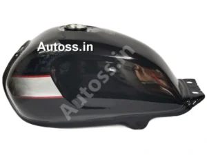 TVS RADION BS4 Petrol Tank BLACK.SILVER