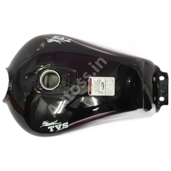 TVS Star City 110 Horse Petrol Tank BLACK and PURPLE