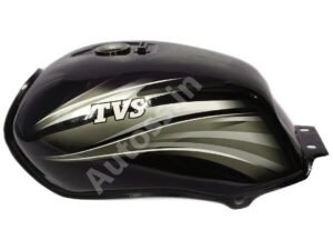 TVS Star City Petrol Tank 110 BLACK and SILVER