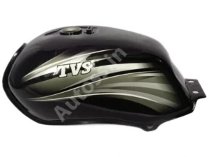 TVS Star City Petrol Tank 110 BLACK and SILVER