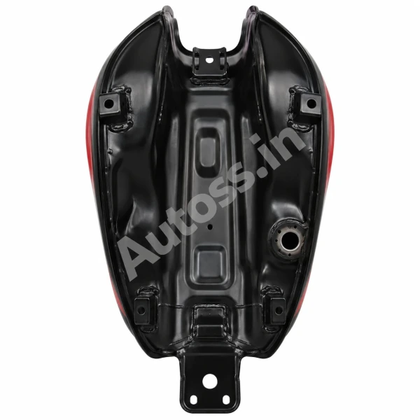 TVS Star City Plus Petrol Tank BLACK and RED