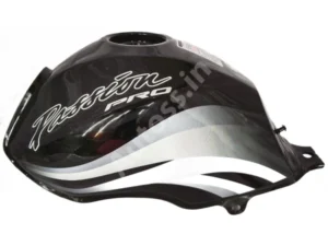 TVS Star Sorts BS4 Petrol Tank BLACK and GREY