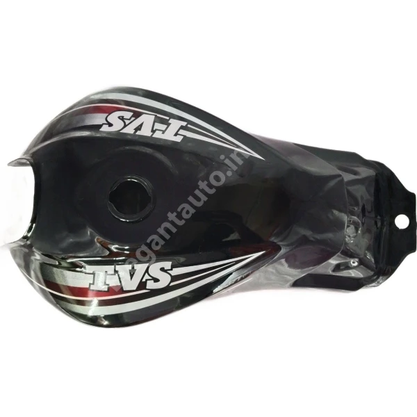 TVS Star Sorts BS4 Petrol Tank BLACK and RED