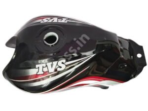 TVS Star Sports Petrol Tank New Model BLACK and RED