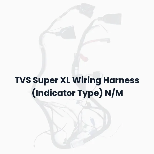 TVS Super XL Wiring Harness (Indicator Type) N/M