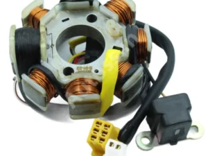TVS VICTOR GLX MAGNET COIL PLATE ASSEMBLY (8 POLL) 6+2 PIN