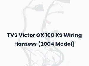 TVS Victor GX 100 KS Wiring Harness (2004 Model)