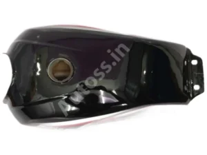 TVS Victor GX Petrol Tank BLACK and RED