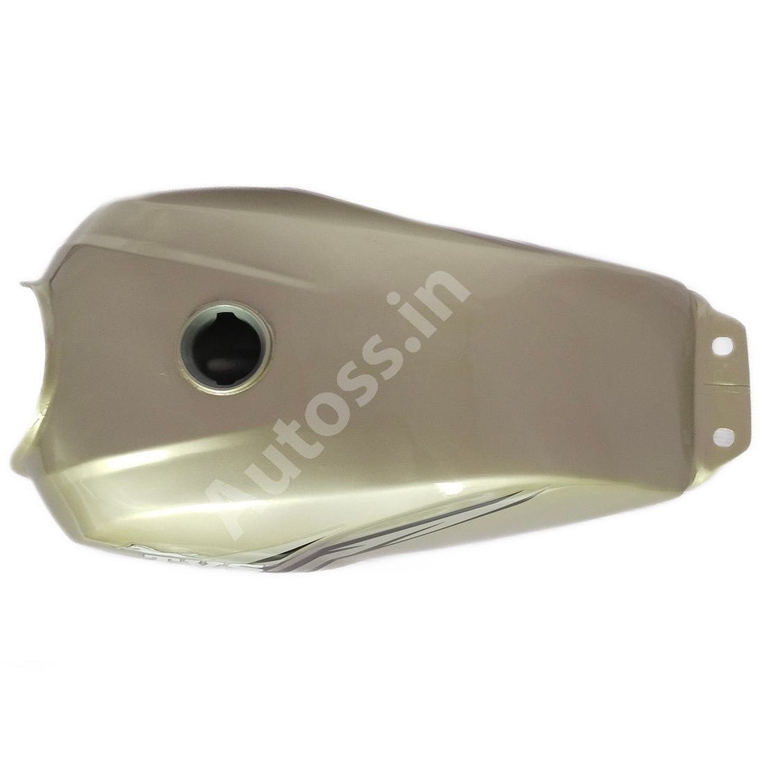 TVS Victor New Model Petrol Tank SILVER