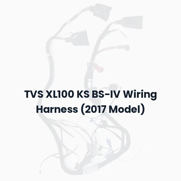 TVS XL100 KS BS-IV Wiring Harness (2017 Model)