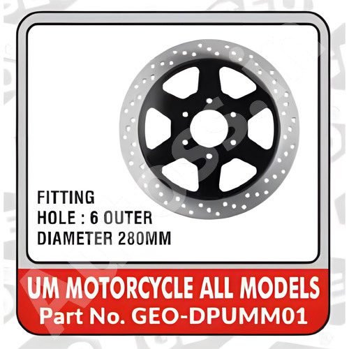 UM MOTORCYCLE ALL MODELS DISC BRAKE