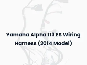 Yamaha Alpha 113 ES Wiring Harness (2014 Model)