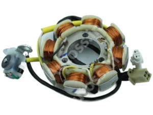YAMAHA LIBERO MAGNET COIL PLATE ASSEMBLY(8 POLL) 4+2 PIN