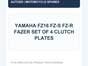 YAMAHA FZ16 FZ-S FZ-R FAZER SET OF 4 CLUTCH PLATES title card; actual product photograph pending