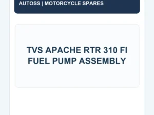 AUTOSS-FPM-005 identification title card; actual product photo pending