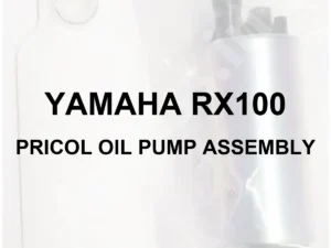 YAMAHA PRICOL OIL PUMP ASSEMBLY FOR YAMAHA RX 100 - OIL PUMP - 70 percent white faded owner-supplied generic fuel pump photo, bold black model identification - illustrative only - OIL PUMP NOT SHOWN