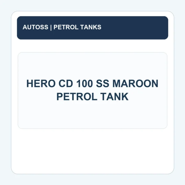 AUTOSS-FT-002 identification title card; actual product photograph pending