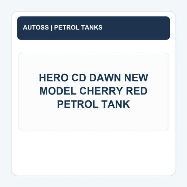 AUTOSS-FT-014 identification title card; actual product photograph pending
