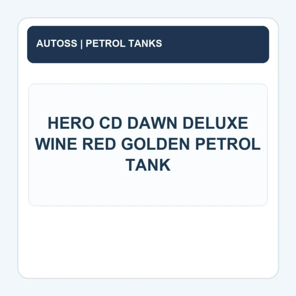 AUTOSS-FT-017 identification title card; actual product photograph pending
