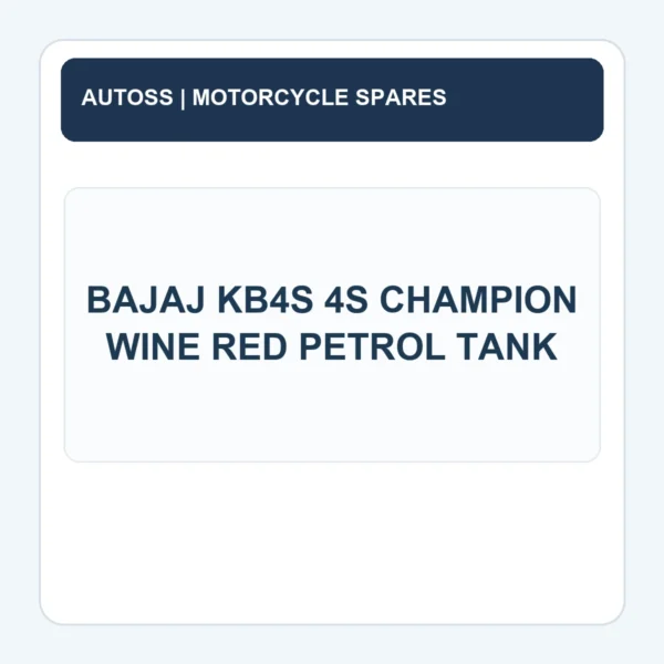 AUTOSS-FT-018 identification title card; actual product photo pending