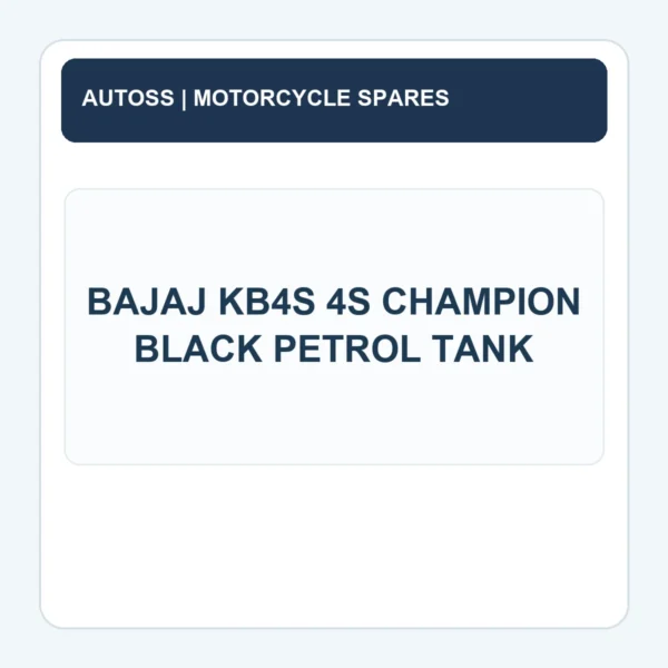 AUTOSS-FT-019 identification title card; actual product photo pending