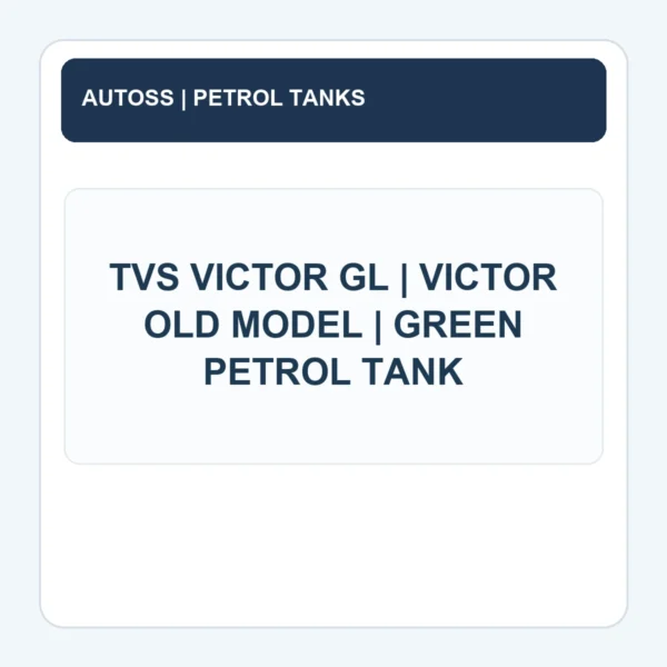 AUTOSS-FT-077 identification title card; actual product photograph pending
