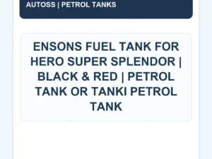 AUTOSS-FT-092 identification title card; actual product photograph pending