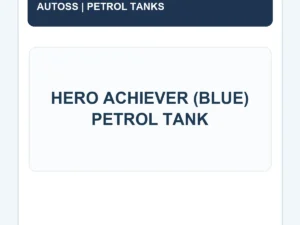 AUTOSS-FT-105 identification title card; actual product photograph pending