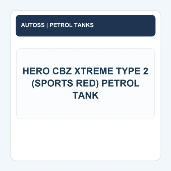 AUTOSS-FT-116 identification title card; actual product photograph pending