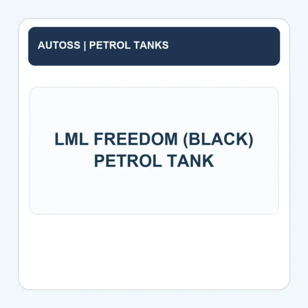AUTOSS-FT-121 identification title card; actual product photograph pending