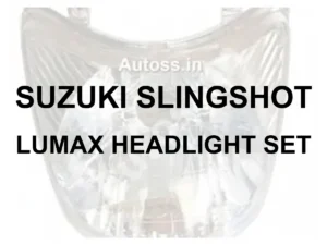 SUZUKI SLINGSHOT LUMAX HEAD LIGHT SET - model-specific identification card featuring 70 percent faded generic headlight photo supplied by Autoss, not exact-part photo