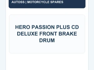 AUTOSS-HUB-006 identification title card; actual product photo pending